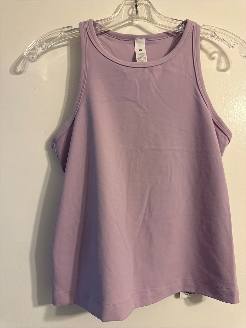 lululemon athletica Align Waist-Length Racerback Size 8 - Lilac Play